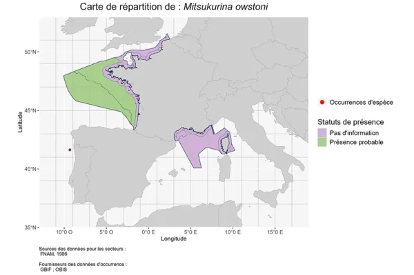 Répartition Mitsukurina owstoni