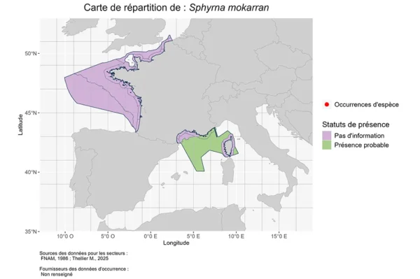 Répartition Sphyrna mokarran