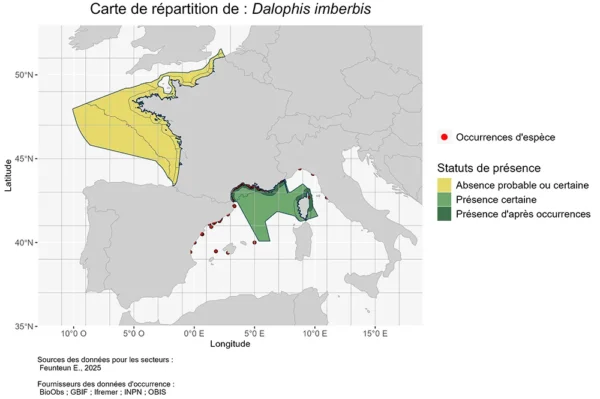 carte de Répartition de Dalophis imberbis Répartition Dalophis imberbis