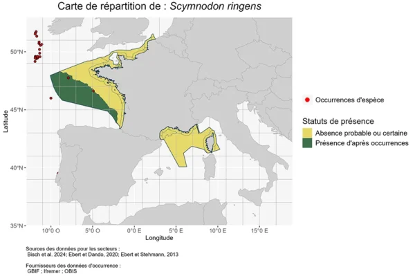 Répartition Scymnodon ringens